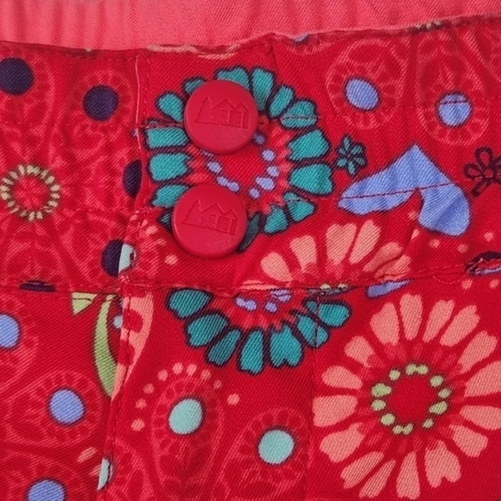 REI Girls Floral Splash Water‎ Short Dragon Fruit Large 14-16 NWT Holiday Vacay